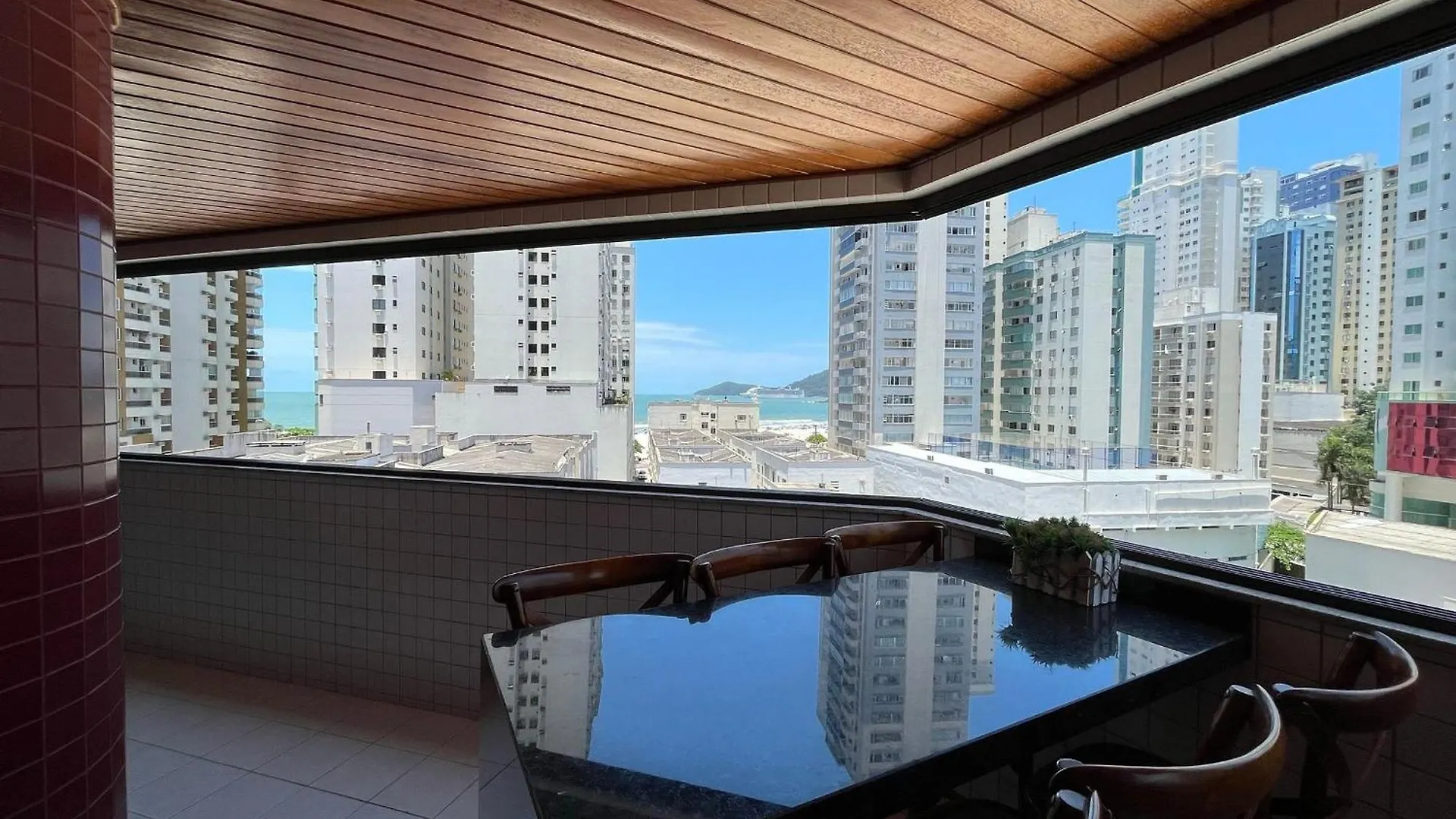 Ct02- 2 Quartos| Quadra Mar| Churrasq | Vista Mar Balneário Camboriú Appartement